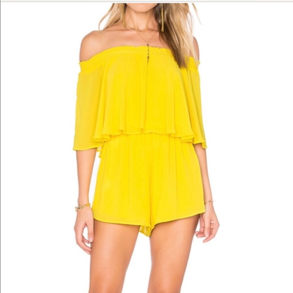 Mumu Yellow Romper
